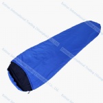 Cheap Blue Portable Camping Mummy Sleeping Bag